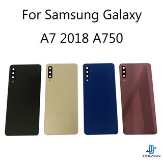 ใหม่ ฝาครอบแบตเตอรี่ ด้านหลัง แบบเปลี่ยน สําหรับ Samsung Galaxy A7 2018 A750 A750F SM-A750 A750