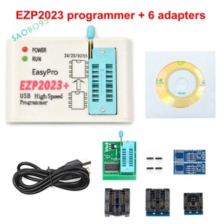 ชิปโปรแกรมเมอร์ EZP2023 EZP2023 รองรับแฟลชไบโอ 24 25 93 95 EEPROM 25