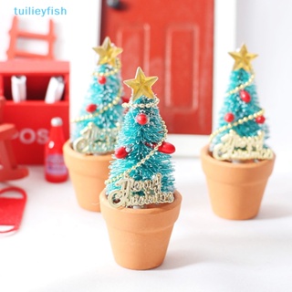 Tuilieyfish โมเดลต้นคริสต์มาส 1:12 สําหรับตกแต่งบ้านตุ๊กตา