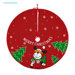 Tuilieyfish ชุดกระโปรง พิมพ์ลายต้นคริสต์มาส สําหรับตกแต่งบ้าน