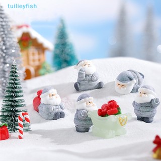 Tuilieyfish รูปปั้นเรซิ่น รูปปลาคริสมาสต์ ขนาดเล็ก สําหรับตกแต่งบ้าน รถยนต์