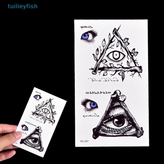 Tuilieyfish ใหม่ สติกเกอร์รอยสักชั่วคราว กันน้ํา 1 ชิ้น