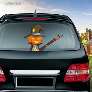 Tuilieyfish สติกเกอร์ใบปัดน้ําฝน ลายอนิเมชั่น สําหรับตกแต่งหน้าต่างรถยนต์ ปาร์ตี้ฮาโลวีน