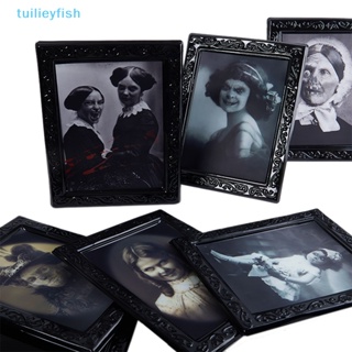 Tuilieyfish กรอบรูป รูปผี 3D เปลี่ยนได้ สําหรับตกแต่งบ้านผีสิง ปาร์ตี้ฮาโลวีน