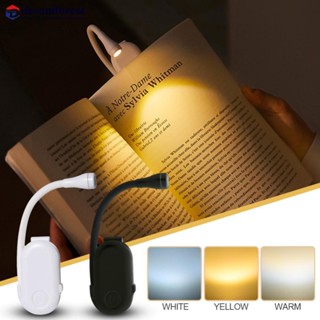 Dreamforest โคมไฟตั้งโต๊ะ LED ถนอมสายตา ขนาดเล็ก ชาร์จ USB ปรับได้ สําหรับเดินทาง P9V2