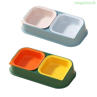Ran ชามใส่อาหารแมว ป้องกันการแยก สําหรับบนโต๊ะอาหาร
