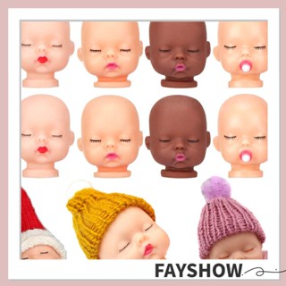 Fay พวงกุญแจ จี้หัวตุ๊กตา ขนาดเล็ก แฮนด์เมด สีแดง สีชมพู 10 ชิ้น