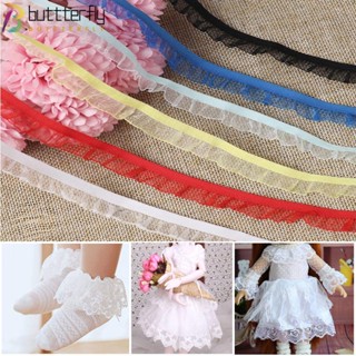 Buttterfly ถุงน่องลูกไม้ ชุบผ้า สําหรับตุ๊กตา DIY