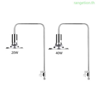 Ran โคมไฟ LED 220V 20W 40W แบบคลิปหนีบ สําหรับตู้ปลา เต่า สัตว์เลื้อยคลาน