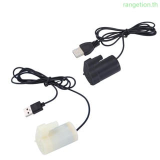 Ran ปั๊มน้ําจุ่ม ขนาดเล็ก Usb สําหรับตู้ปลา DC 5V 2-3L