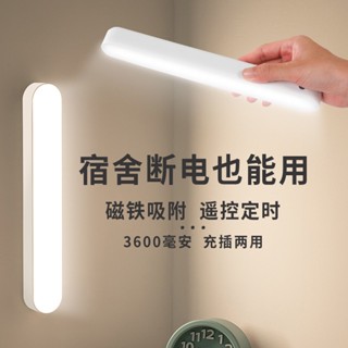 Tiktok same style# desk lamp learning eye protection LED cool lamp college students high school dormitory adsorption dormitory bedroom charging bedside lamp 8.12N