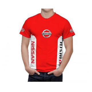 เสื้อยืด Nissan Nismo Red White / Shortsleeve / Microfiber Quickdry / Jersey
