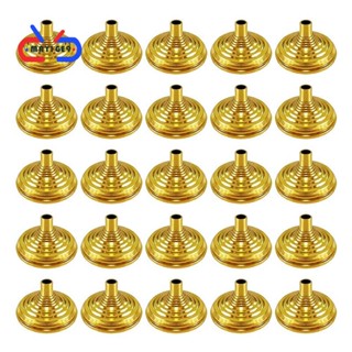 ฐานธงตั้งโต๊ะ ขนาดเล็ก สีทอง สําหรับตกแต่งร้านอาหาร บาร์ 25 ชิ้น