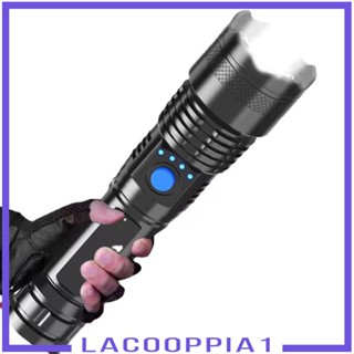 [Lacooppia1] ไฟฉาย LED สว่างมาก กันน้ํา สําหรับตั้งแคมป์ ตกปลา