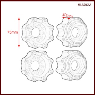 [Blesiya2] อะแดปเตอร์ดุมล้อโลหะ 8x32 เป็น 17 มม. สําหรับรถบังคับ 1/ 4 ชิ้น