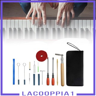 [Lacooppia1] ชุดเครื่องมือประแจจูนเปียโน สําหรับผู้เริ่มต้น นักเรียน 16 ชิ้น