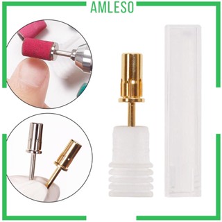 [Amleso] ดอกสว่านขัดเล็บ สเตนเลส พรีเมี่ยม สําหรับขัดเล็บ