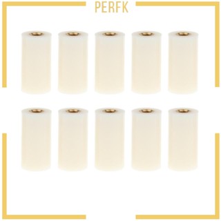[Perfk] ปลอกโลหะ สําหรับซ่อมแซมไม้คิวสนุ๊กเกอร์ 10 ชิ้น