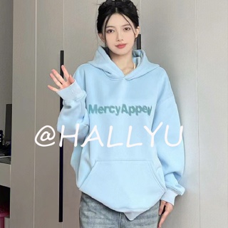 HALLYU  เสื้อผ้าผู้ญิง แขนยาว เสื้อฮู้ด คลุมหญิง สไตล์เกาหลี แฟชั่น  สไตล์เกาหลี คุณภาพสูง ทันสมัย รุ่นใหม่ A28J0HX 36Z230909