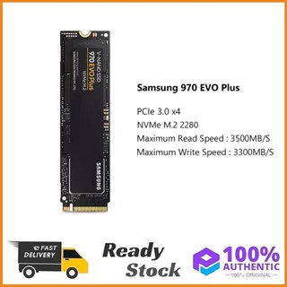 โซลิดสเตทไดรฟ์ ภายใน สําหรับ Samsung 970 EVO Plus M.2 1TB 2TB NVMe M.2 PCIe Gen 3.0 x4