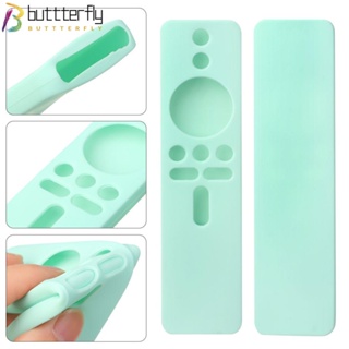 Buttterfly รีโมตคอนโทรล ซิลิโคน สีพื้น อุปกรณ์เสริม สําหรับกล่องทีวี S/4X Mi Box S/4X