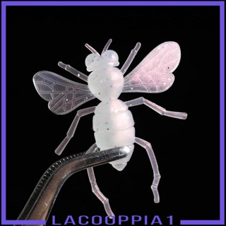 [Lacooppia1] เหยื่อตกปลาน้ําเค็มจําลอง แบบนิ่ม ขนาดเล็ก 30 ชิ้น