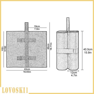 [Lovoski1] ถุงทรายถ่วงน้ําหนัก 10-15 กก. สําหรับเต็นท์ เรือแคนู ชายหาด