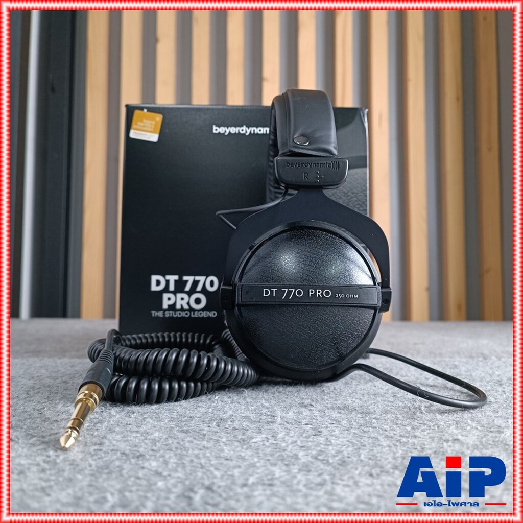 BEYERDYNAMIC DT770PRO 250 ohms หูฟัง Beyerdynamic DT-770 PRO Headphone หูฟังสตูดิโอ มอนิเตอร์ DT 770