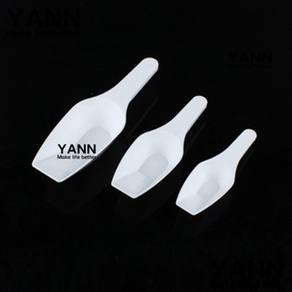 Yann1 ช้อนตักยา พลาสติก PP 25 มล. 50 มล. 100 ม. สีขาว 3 ชิ้น