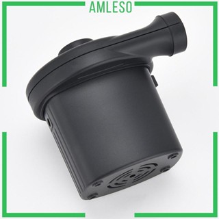 [Amleso] เครื่องปั๊มลมไฟฟ้า แรงดันสูง แบบพกพา AC230V-240V สําหรับสระว่ายน้ํา ตั้งแคมป์ สระว่ายน้ํา