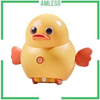 [Amleso] ของเล่นเป็ดเดิน แบบโต้ตอบ เสริมพัฒนาการ สําหรับเด็กผู้ชาย และเด็กผู้หญิง