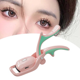 Heated Eyelash Curlers, Rechargeable Lash Curler Portable Quick Heating Eyes