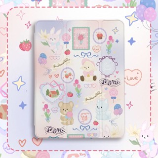 เคสซิลิโคน Tpu ลายดอกทานตะวัน สําหรับ iPad Air 4 10.9 2021Pro 11 Gen7 8 9 10.2 Pro 2017 Air3 10.5TPU Gen5 6 9.7 Flip Gen 10 2022 Mini 4 5 7.9