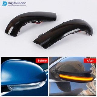 Digifounder ไฟเลี้ยวไดนามิก LED ติดกระจกมองหลังรถยนต์ สําหรับ VW GOLF 5 GTI V MK5 D4S4 2 ชิ้น