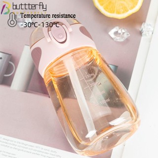 Buttterfly ขวดน้ํา แบบพกพา พร้อมหลอดดูด สําหรับเล่นกีฬา ยิม ท่องเที่ยว