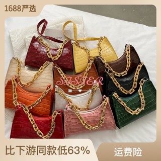 SISTER  กระเป๋าผู้หญิงสะพายข้าง กระเป๋าสะพาย ข้าง 2023 NEW   สวยงาม High quality Chic ins L91T12W6 37Z230910