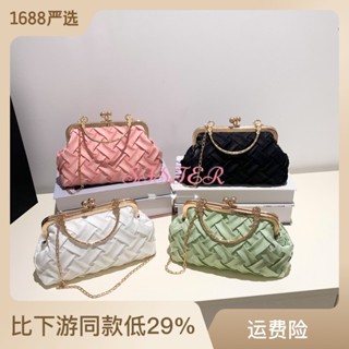 SISTER  กระเป๋าผู้หญิงสะพายข้าง กระเป๋าสะพาย ข้าง 2023 NEW   ins สวย High quality Korean Style L91T1316 37Z230910