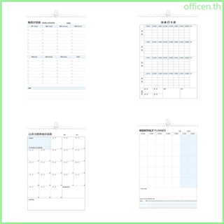 Cen สมุดโน้ตแพลนเนอร์ รายสัปดาห์ รายเดือน 21 วัน สําหรับสํานักงาน