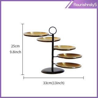 [Flourishroly5] ถาดใส่ขนมขบเคี้ยว คุกกี้ 3 ชั้น สําหรับวันเกิด ห้องอาหาร บ้านใหม่