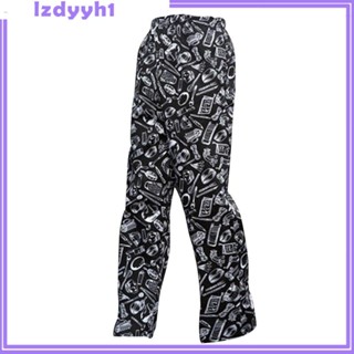 [JoyDIY] กางเกงเชฟ กางเกงทํางาน ระบายอากาศ สําหรับผู้ชาย และผู้หญิง 6 ลาย 6 ขนาดให้เลือก