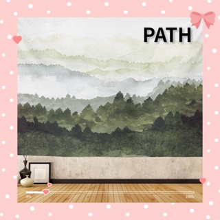 Path ผ้าโพลีเอสเตอร์ไฟเบอร์ 51.2*59.1 นิ้ว สําหรับแขวนตกแต่งผนังบ้าน ห้องนอน