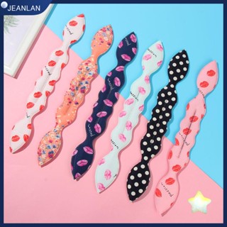Jeanlan เครื่องม้วนผม แบบบิด ทําผมหางม้า โฟมบัน น่ารัก