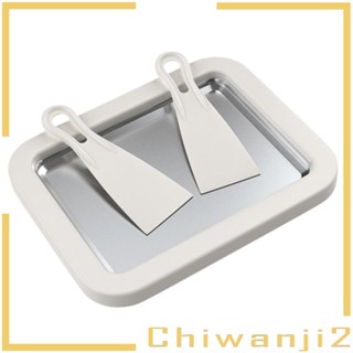 [Chiwanji2] จานทําไอศกรีม แบบนิ่ม อเนกประสงค์ DIY สําหรับผู้ปกครอง เด็ก