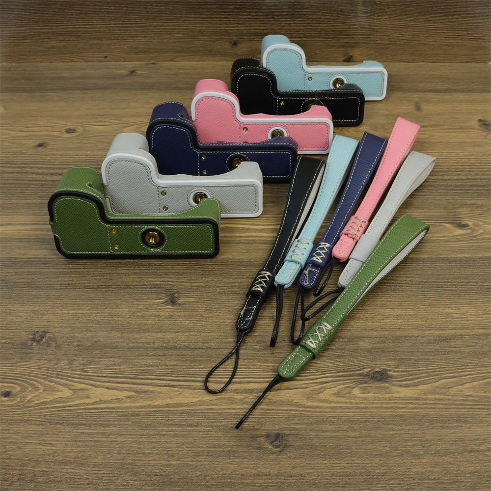 Fujifilm XS20 กระเป๋ากล้องหนัง PU กล้องครึ่ง Body Grip Strap สําหรับ Fujifilm XS20