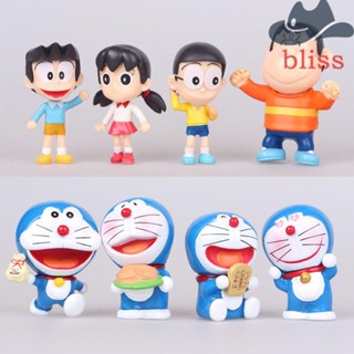 Bliss โมเดลตุ๊กตาฟิกเกอร์ Doraemon ของเล่น สําหรับเก็บสะสม