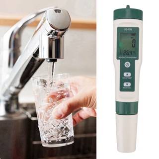 1Buycart 10 in 1 Digital Water Quality Meter PH TDS EC Salinity SG ORP Hydrogen Rich Resistivity Temperature Nutrient Test ปากกา