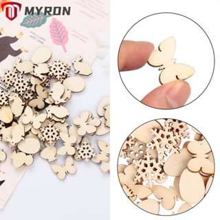 Myron เครื่องประดับตกแต่งคริสต์มาส แกะสลัก DIY 50 ชิ้น