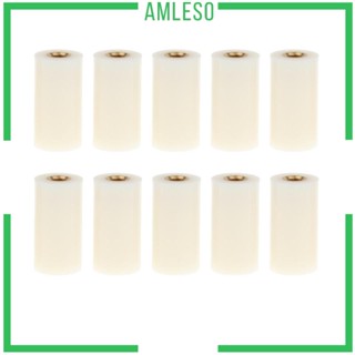 [Amleso] ปลอกโลหะ สําหรับซ่อมแซมไม้คิวสนุ๊กเกอร์ 10 ชิ้น