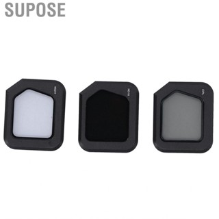 Supose JUNESTAR 3Pcs  Lens Filter Set Optical Glass CPL ND16 Natural Light Suitable for  Mavic 3 Classic