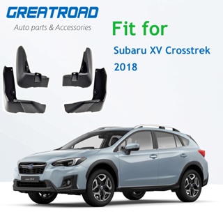 บังโคลนหน้า หลังรถยนต์ อุปกรณ์เสริม สําหรับ Subaru XV Crosstrek 2018-2020 2019 2019 4 ชิ้น